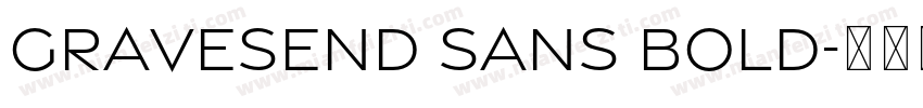 Gravesend Sans Bold字体转换